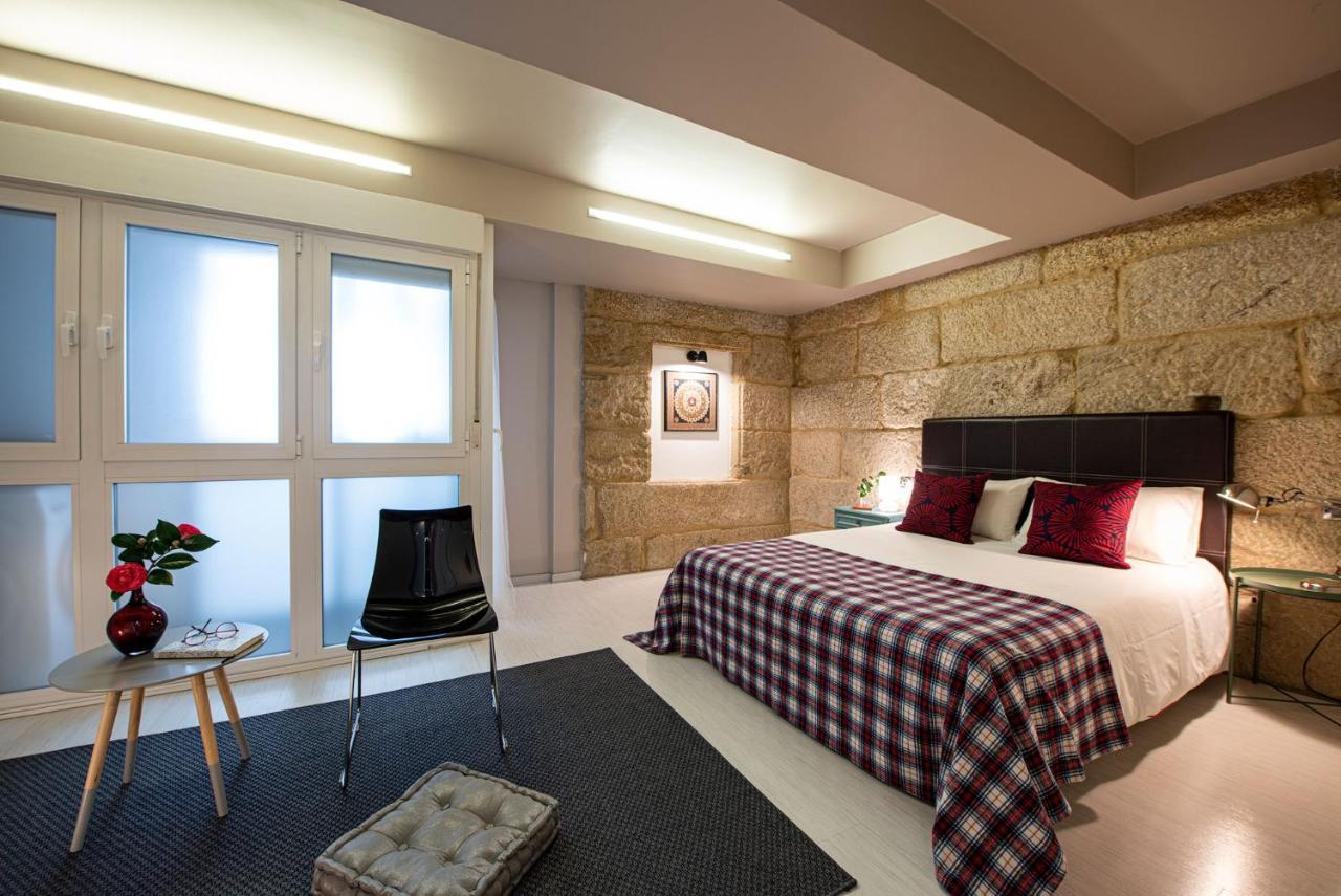 Apartamento En Zona Monumental Pontevedra Bagian luar foto