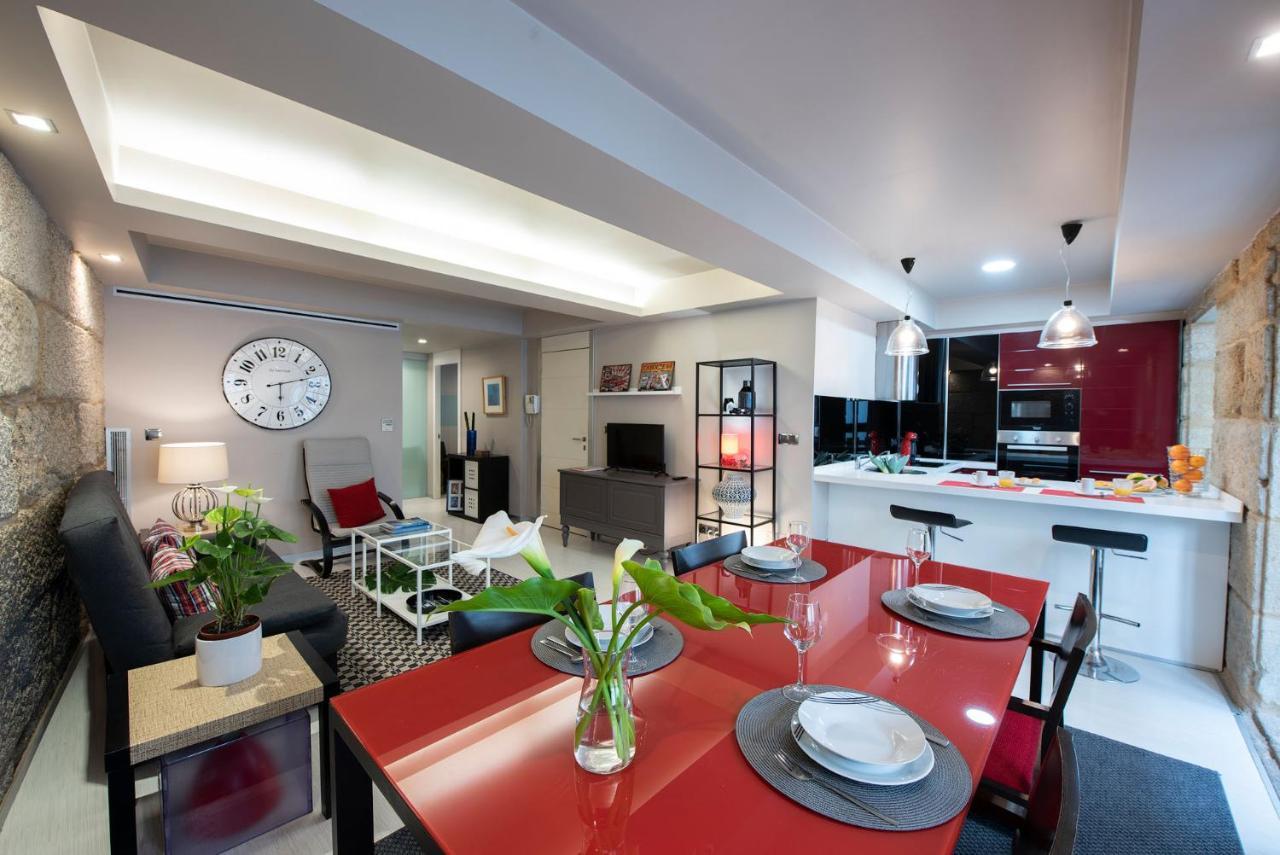 Apartamento En Zona Monumental Pontevedra Bagian luar foto