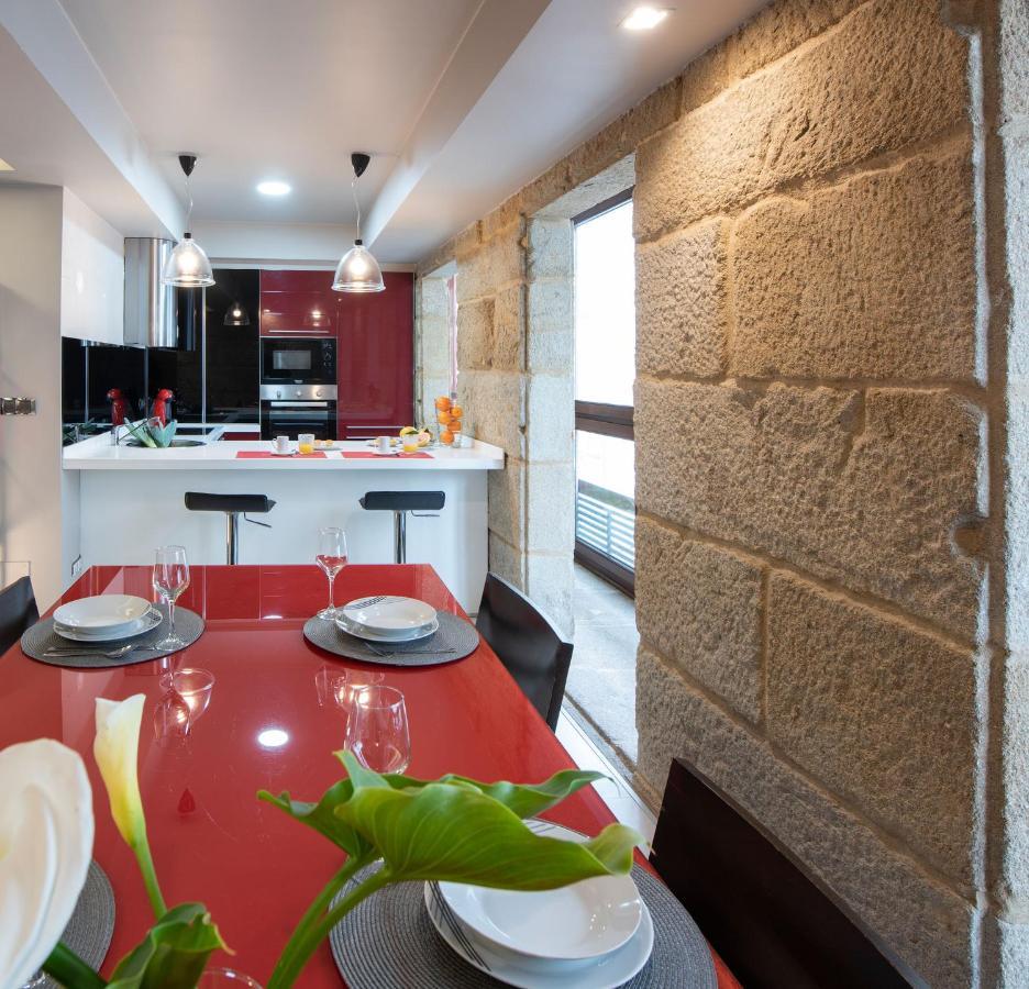 Apartamento En Zona Monumental Pontevedra Bagian luar foto