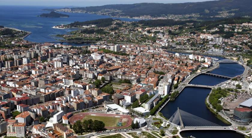 Apartamento En Zona Monumental Pontevedra Bagian luar foto