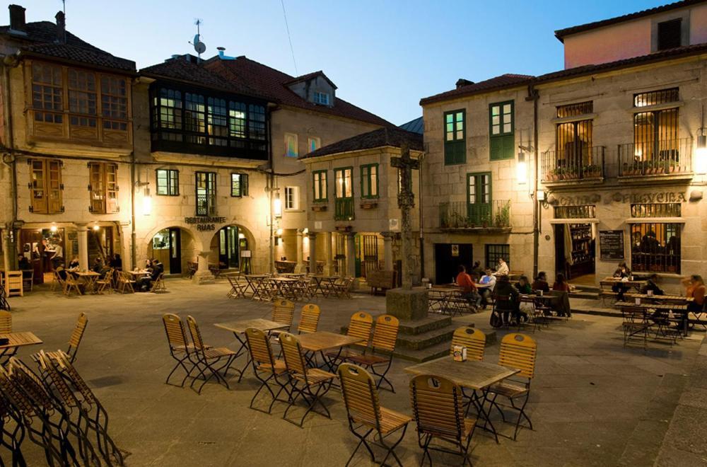 Apartamento En Zona Monumental Pontevedra Bagian luar foto