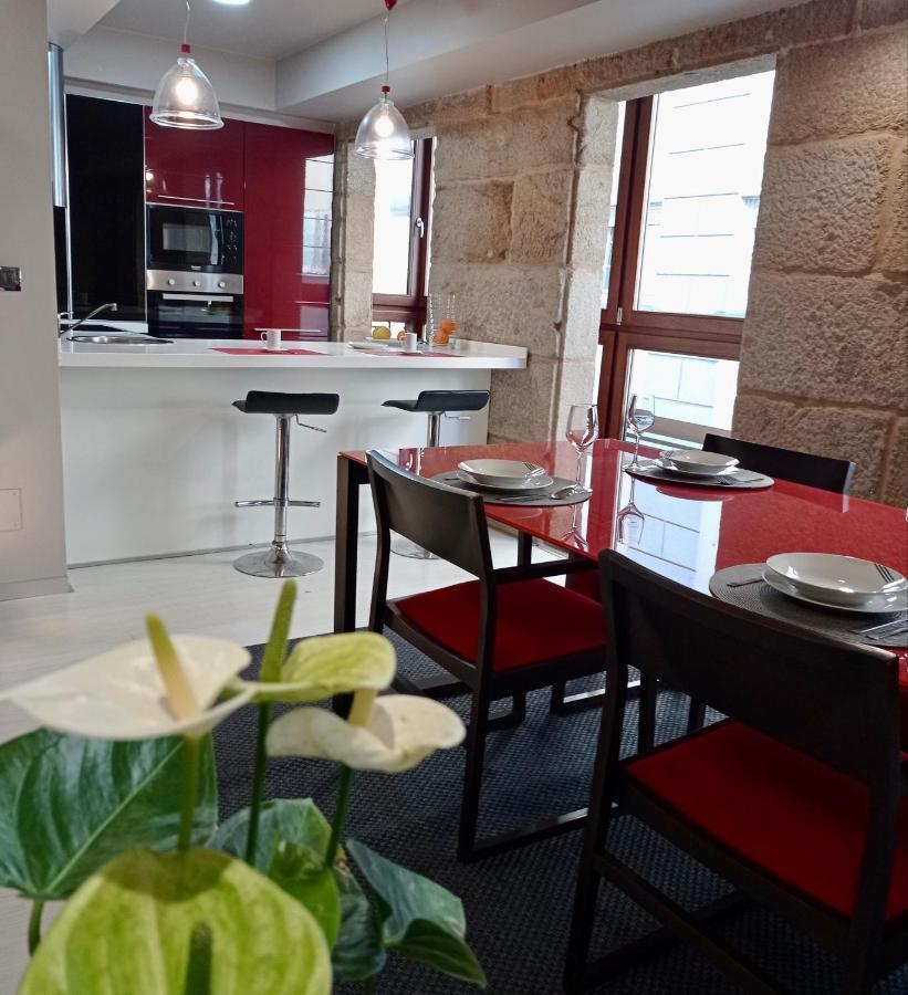 Apartamento En Zona Monumental Pontevedra Bagian luar foto