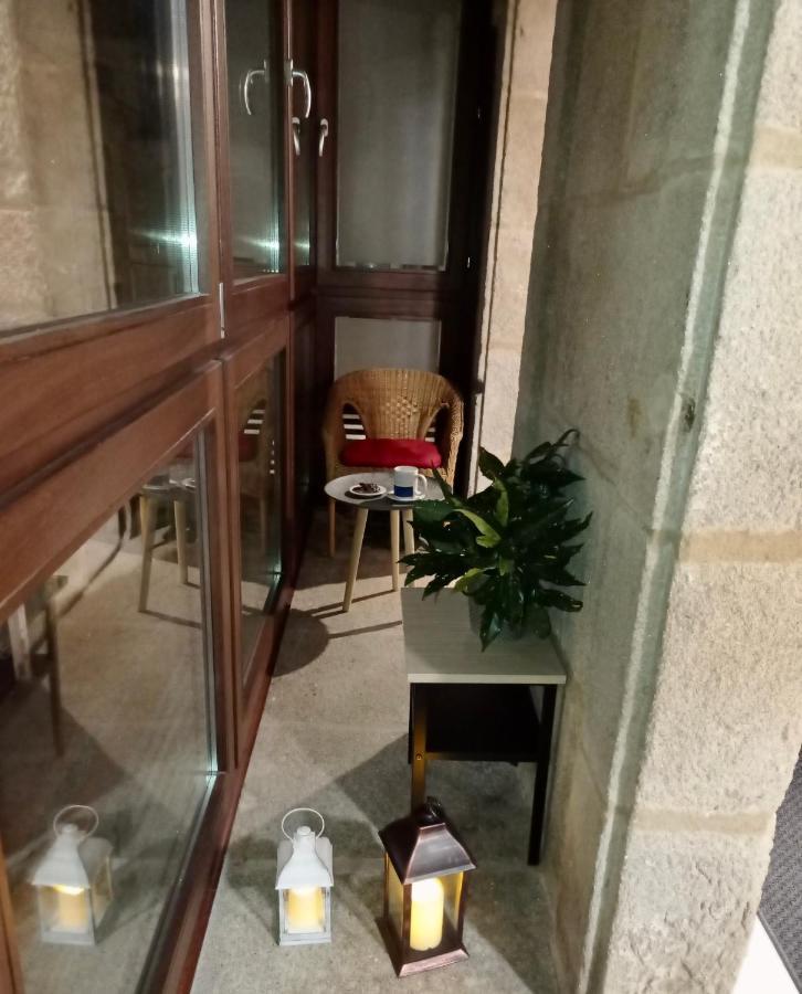 Apartamento En Zona Monumental Pontevedra Bagian luar foto